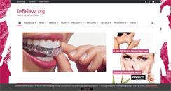 Desktop Screenshot of debelleza.org