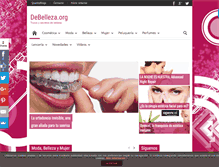 Tablet Screenshot of debelleza.org